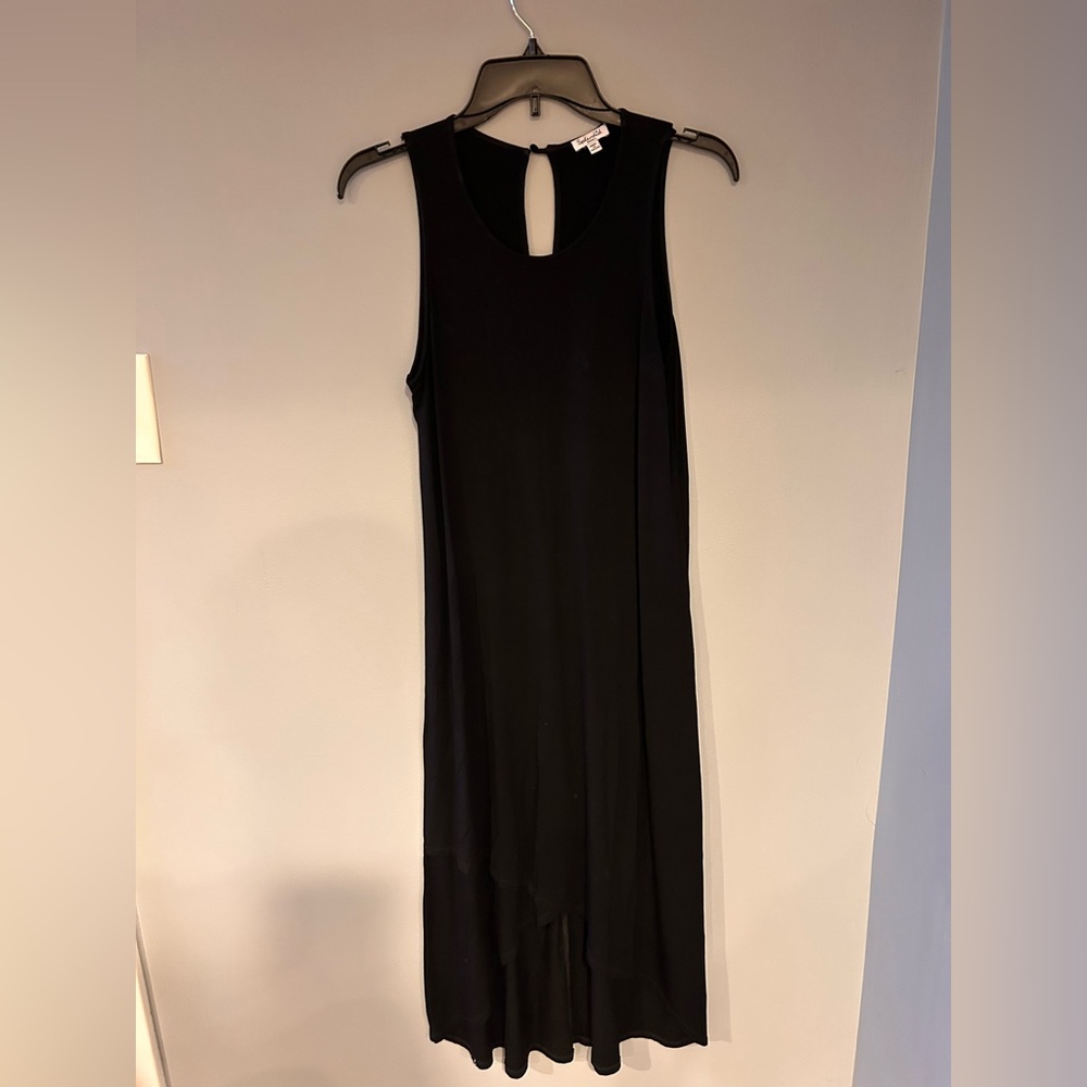 Splendid Black High Low Dress